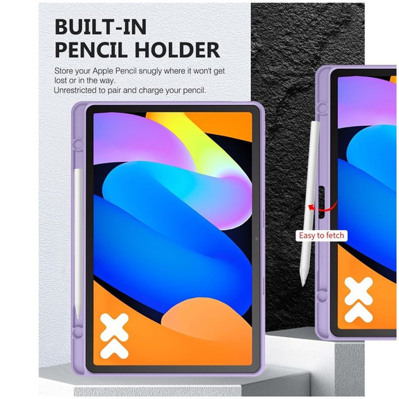 Husă Sc Pen pentru Lenovo Idea Tab / K11 Gen 2 11.0 TB-336, violet, Tech-Protect