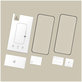 Sticlă securizată Glass Fit+ 2-PACK pentru Motorola Edge 50 Neo / 60 Neo, neagră, Tech-Protect