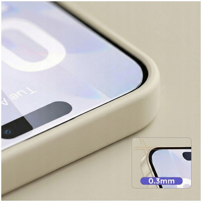 Sticlă securizată Glass Fit+ 2-PACK pentru Motorola Edge 50 Neo / 60 Neo, neagră, Tech-Protect