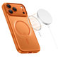 Husă MagPeak MagSafe CC pentru iPhone 17 Pro Max, Matte Cosmic Orange, Tech-Protect