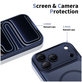 Husă MagPeak MagSafe CC pentru iPhone 17 Pro, Matte Deep Blue, Tech-Protect