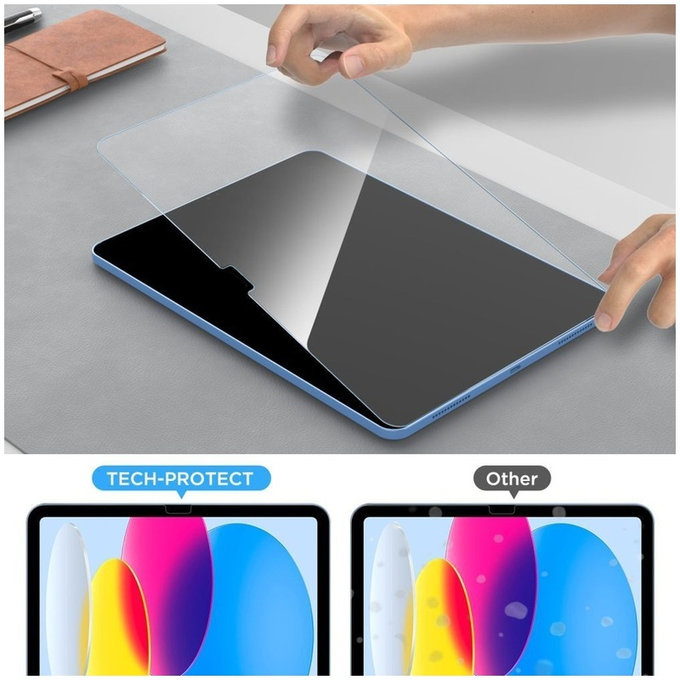 Sticlă securizată Glass Fit+ 2-PACK pentru Xiaomi Poco Pad M1 / Redmi Pad Pro / 2 Pro 12.1, transparentă, Tech-Protect