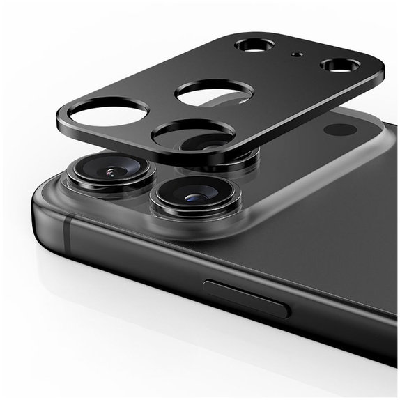 Protecție cameră Camalloy Fit+ pentru iPhone 17 Pro, Deep Blue, Tech-Protect