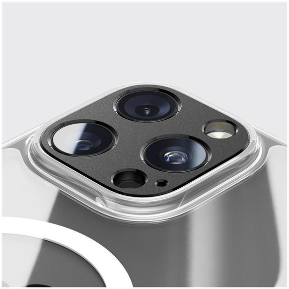 Protecție cameră Camalloy Fit+ pentru iPhone 17 Pro, Deep Blue, Tech-Protect