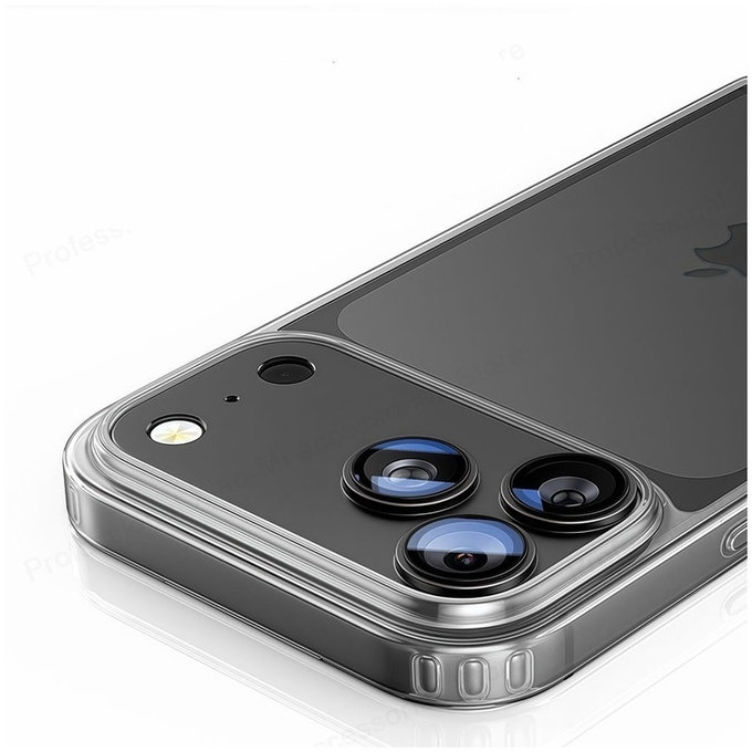 Protecție cameră Camfull Fit+ pentru iPhone 17 Pro Max, Deep Blue, Tech-Protect