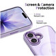 Husă MagMat MagSafe pentru iPhone 17, Lavender/Clear, Tech-Protect