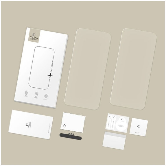 Folie hidrogel Hydro Flex+ 2-PACK pentru Motorola Edge 60 / 60 Pro / 60 Fusion, transparentă, Tech-Protect