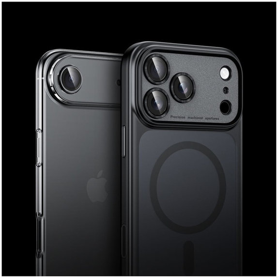 Protecție cameră Camring Fit+ pentru Xiaomi Poco M8 Pro / Redmi Note 15 Pro 5G / 15 Pro+ Plus 5G, neagră, Tech-Protect