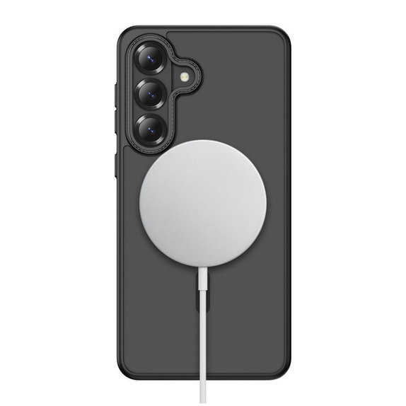 Husă Magcam MagSafe pentru Samsung S26, Matte Black, Tech-Protect