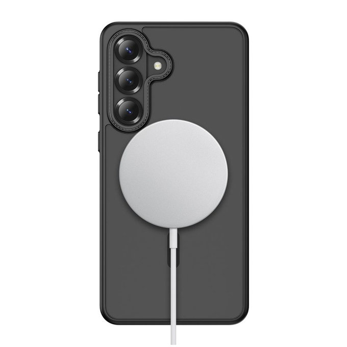 Husă Magcam MagSafe pentru Samsung S26, Matte Black, Tech-Protect