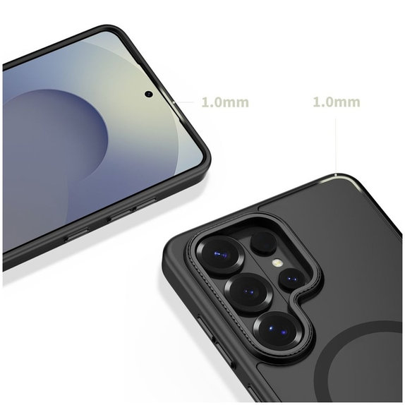 Husă MagCam MagSafe pentru Samsung S26 Ultra, Matte Black, Tech-Protect