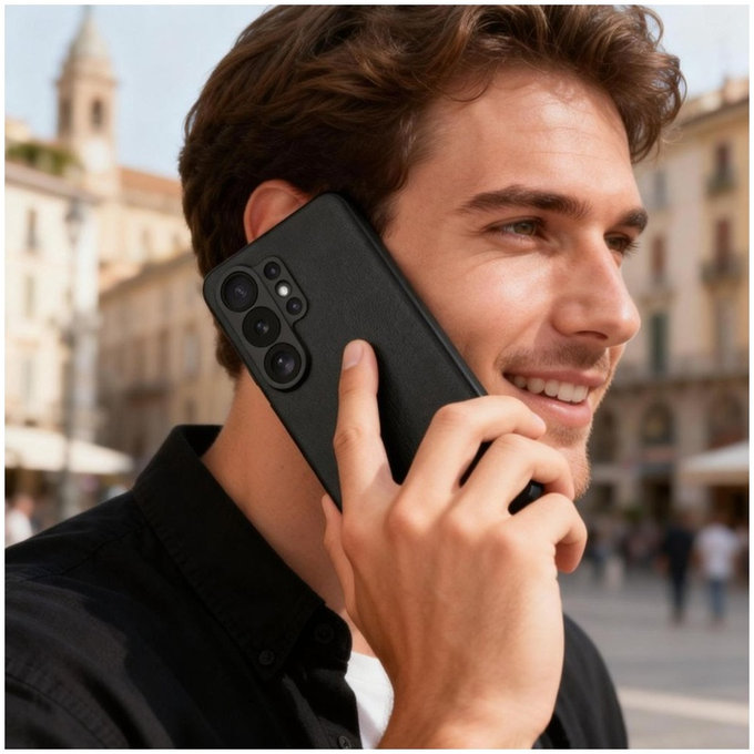 Husă Smart Wallet pentru Samsung S26 Ultra, Matte Black, Tech-Protect