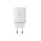 Încărcător de rețea NCA65W-GAN 3-PORT PD 65W / QC3.0, albă, Tech-Protect