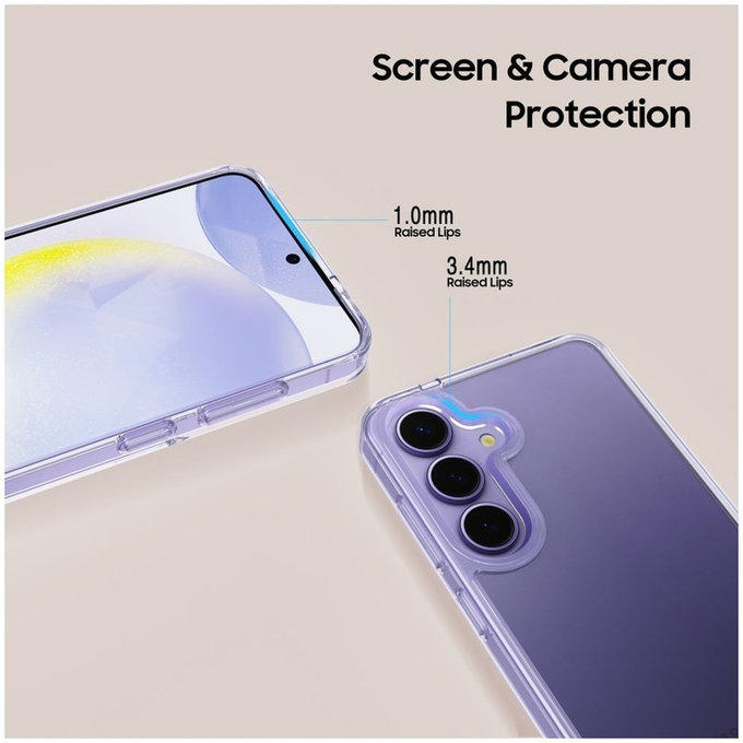 Husă FlexAir Hybrid pentru Samsung A57 5G, transparentă, Tech-Protect
