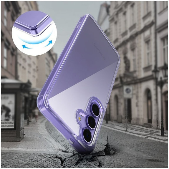 Husă FlexAir Hybrid pentru Samsung A57 5G, transparentă, Tech-Protect