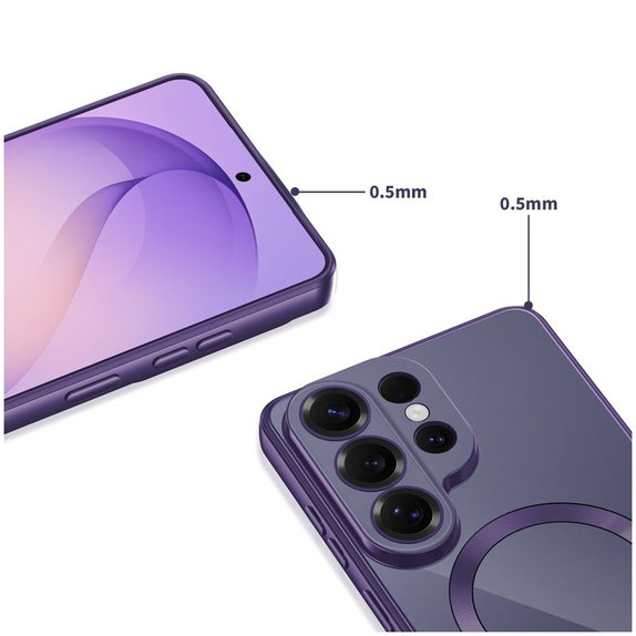 Husă MagFlex MagSafe pentru Samsung S26 Ultra, Cobalt Violet, Tech-Protect