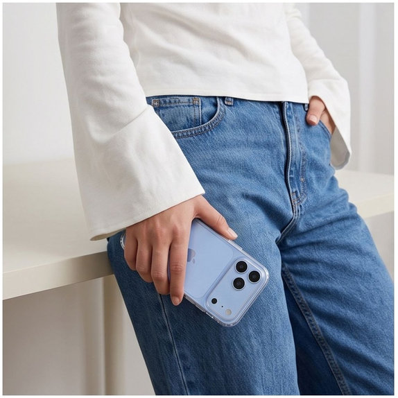 Husă FlexAir Hybrid pentru iPhone 17 Pro / 18 Pro, Clear, Tech-Protect