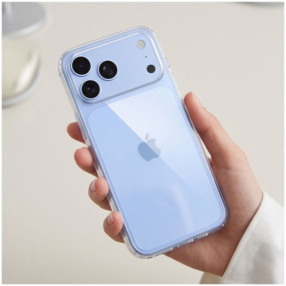 Husă FlexAir Hybrid pentru iPhone 17 Pro Max / 18 Pro Max, Clear, Tech-Protect