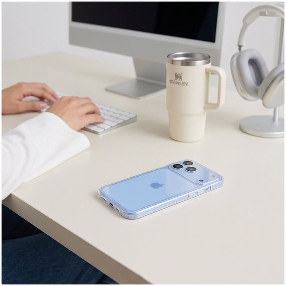 Husă FlexAir Hybrid pentru iPhone 17 Pro Max / 18 Pro Max, Clear, Tech-Protect