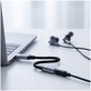 Adaptor Ultraboost USB-C To Mini Jack 3.5MM DAC, Iron Grey, Tech-Protect