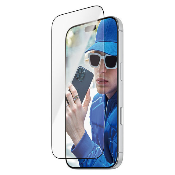 Sticlă securizată UWF cu aplicator pentru iPhone 18 Pro/17 Pro, Negru, PanzerGlass
