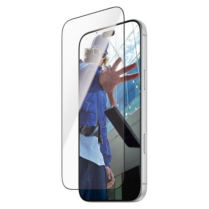 Sticlă securizată UWF cu aplicator pentru iPhone 18 Pro Max/17 Pro Max, Negru, PanzerGlass