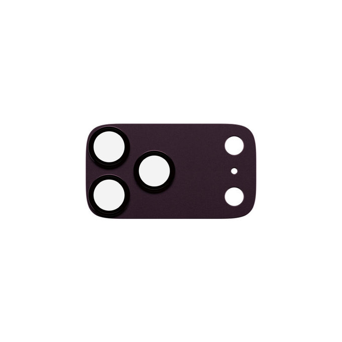 Protecție lentilă Fender pentru iPhone 18 Pro Max, Dark Cherry, PanzerGlass