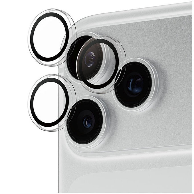 Protecție lentile cameră Hoops pentru iPhone 18 Pro/18 Pro Max, Transparent, PanzerGlass