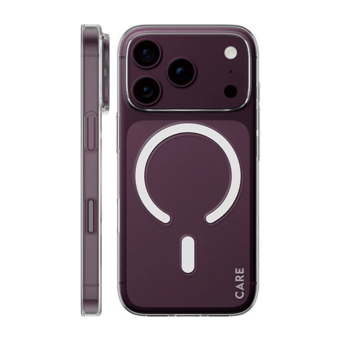 Caz SL1M cu MagSAFE pentru iPhone 18 Pro/17 Pro/16e, Transparent, PanzerGlass