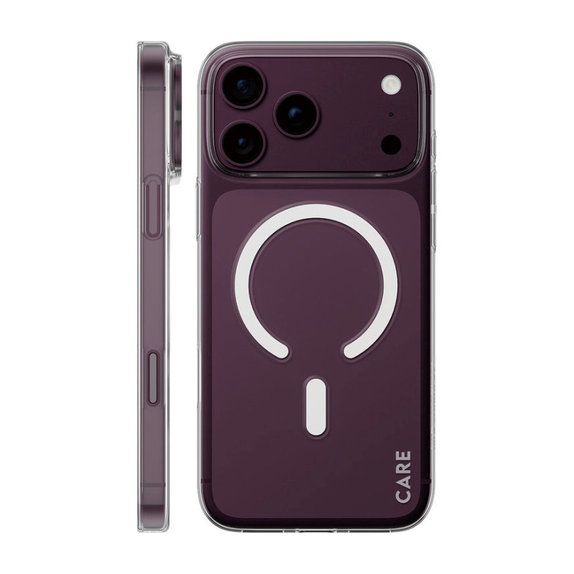 Caz SL1M cu MagSAFE pentru iPhone 18 Pro Max/17 Pro Max/16e, Transparent, PanzerGlass