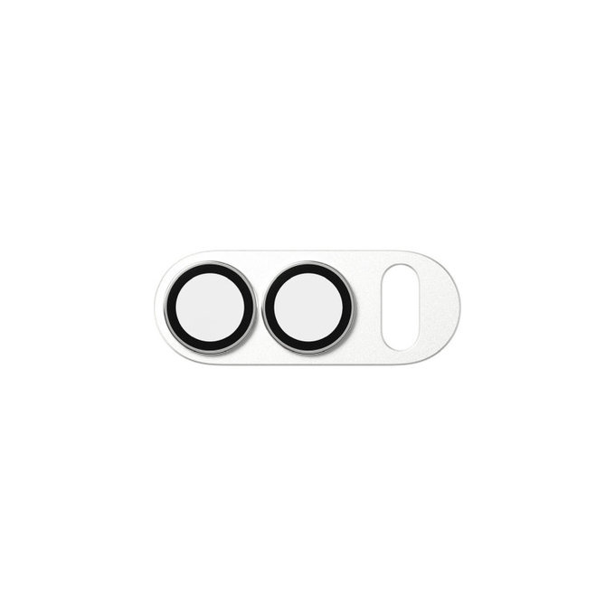 Protecție lentilă Fender pentru iPhone Duo, Alb, PanzerGlass