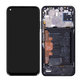 Huawei P40 lite - Ecran LCD + Sticlă Tactilă + Ramă + Baterie (Midnight Black) - 02353KFU Genuine Service Pack