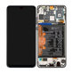 Huawei P30 Lite (2020) - Ecran LCD + Sticlă Tactilă + Ramă + Baterie (Midnight Black) - 02353FPX, 02353DQU Genuine Service Pack
