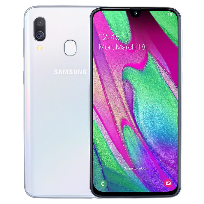Samsung Galaxy A40 White 64GB A Refurbished