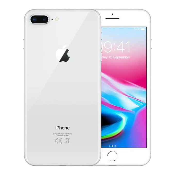 Apple iPhone 8 Plus Silver 64GB A+ Recondiționat