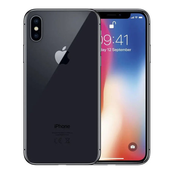 Apple iPhone X Space Gray 256GB A+ Recondiționat