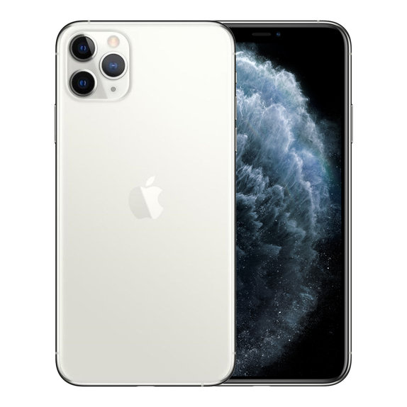 Apple iPhone 11 Pro Max Silver 512GB B Recondiționat