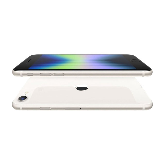 Apple iPhone SE (3rd Gen 2022) Starlight 128GB A+ Recondiționat