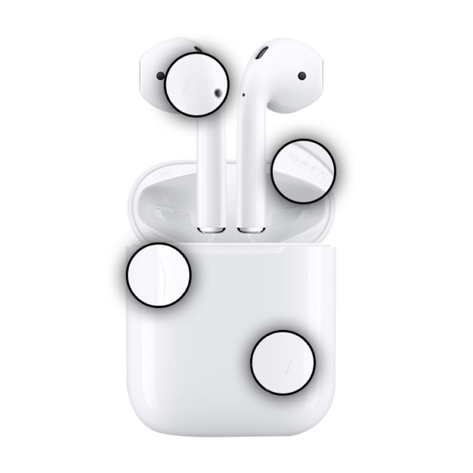Apple AirPods (2nd Gen) cu carcasa wireless A Recondiționat