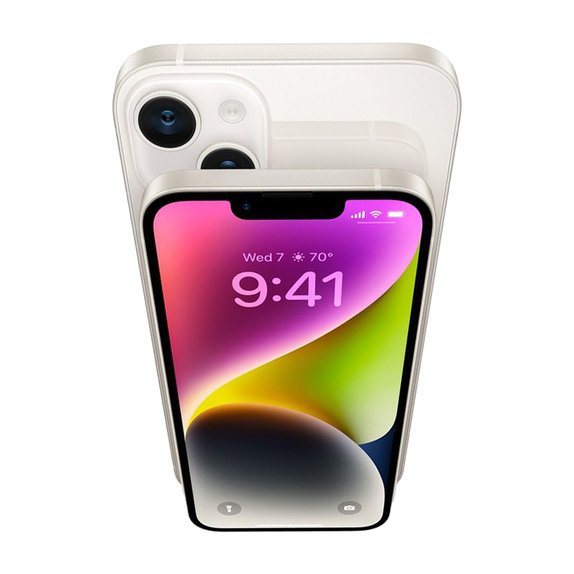 Apple iPhone 14 Plus Starlight 256GB A+ Recondiționat