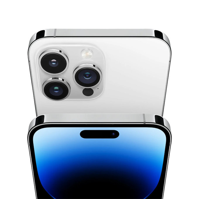 Apple iPhone 14 Pro Silver 128GB A+ Recondiționat