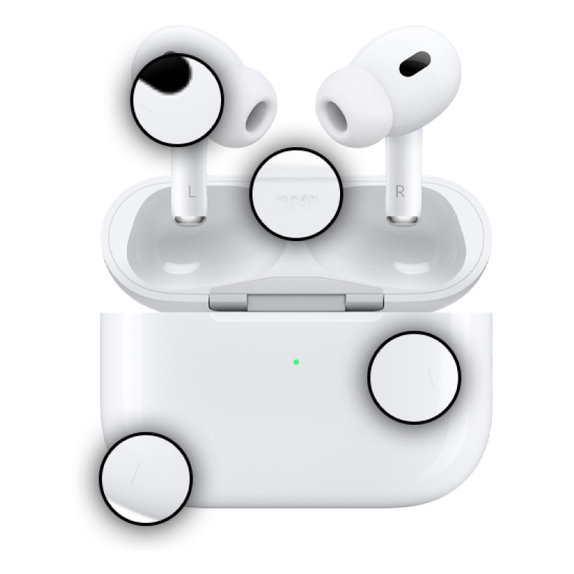 Apple AirPods Pro (2nd Gen 2023) USB-C A Recondiționat