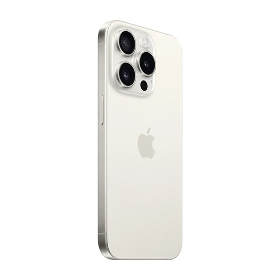 Apple iPhone 15 Pro White Titanium 256GB A+ Recondi?ionat
