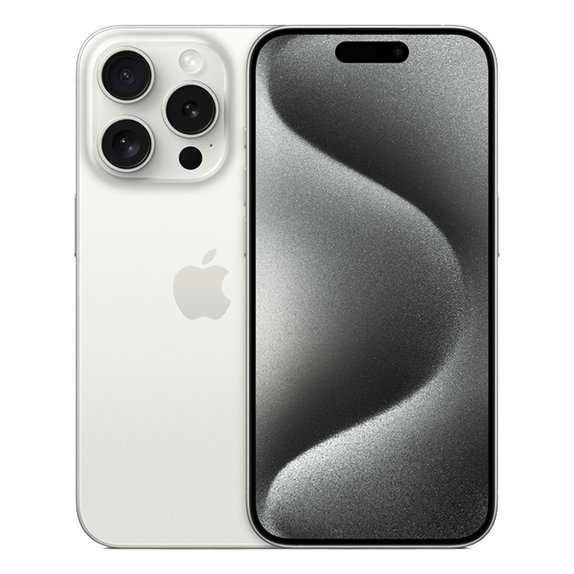 Apple iPhone 15 Pro White Titanium 256GB B Recondi?ionat