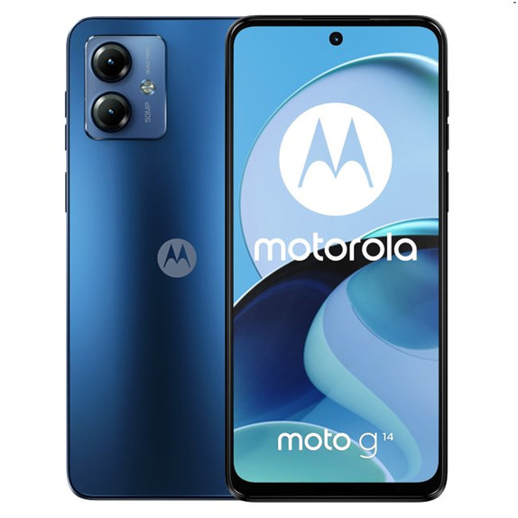 Motorola Moto G14 Blue 128GB A+ Recondiționat