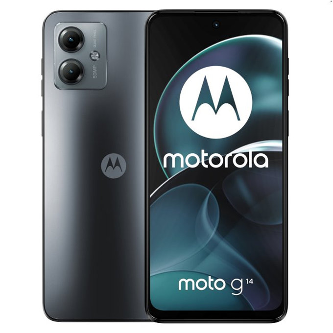 Motorola Moto G14 Steel Gray 128GB A+ Recondiționat
