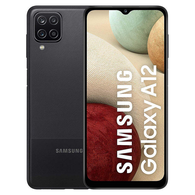 Samsung Galaxy A12 A127F Black 64GB B Recondiționat