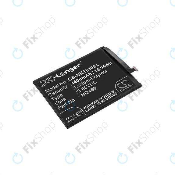 Baterie pentru Nokia 8.3 2020 5G, 4400mAh, Li-Pol, 3.85V, HQ480, HQ