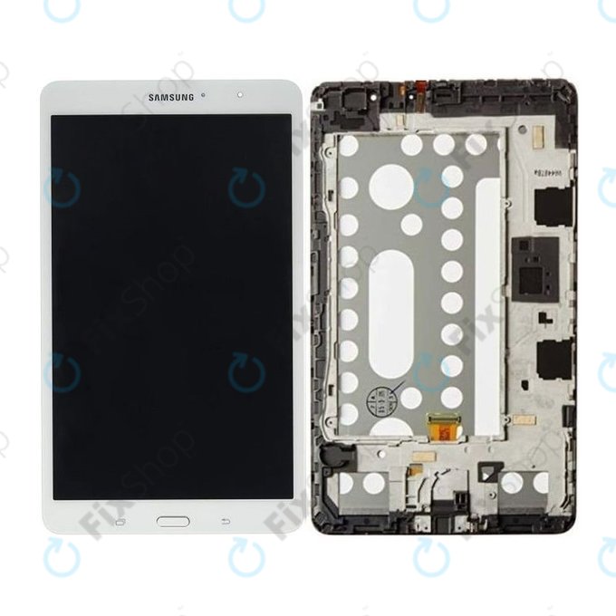 Samsung Galaxy Tab 4 Pro 8.4 T320 - Ecran LCD + Sticlă Tactilă + Ramă (White) - GH97-15556A Genuine Service Pack