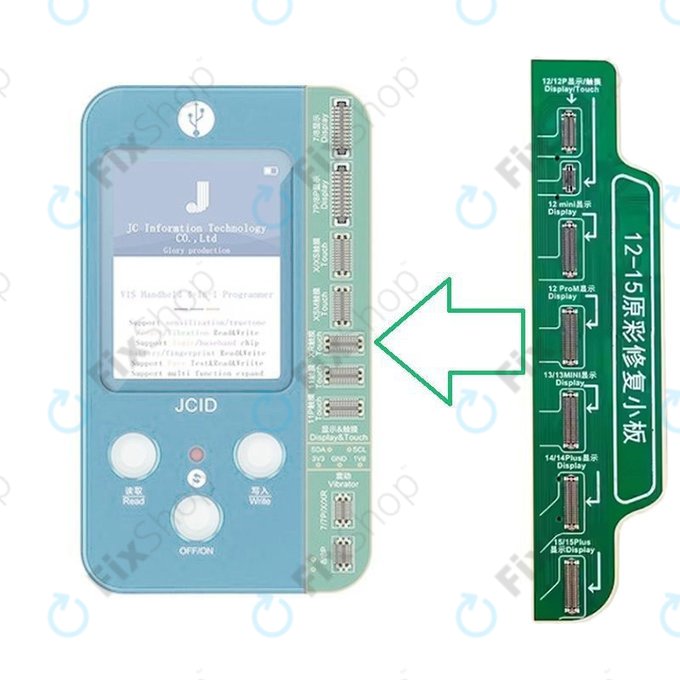 JC V1S, V1SE - Placa LCD pentru iPhone 12-series, 13, 14, 14 Plus,15-series (Latest Version 2023)